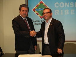 El Consell Comarcal de la Ribera d’Ebre y ANAV renuevan su acuerdo de colaboración para impulsar proyectos en la zona